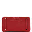 Hermes Birkin 35 Rouge Garance Togo GHW