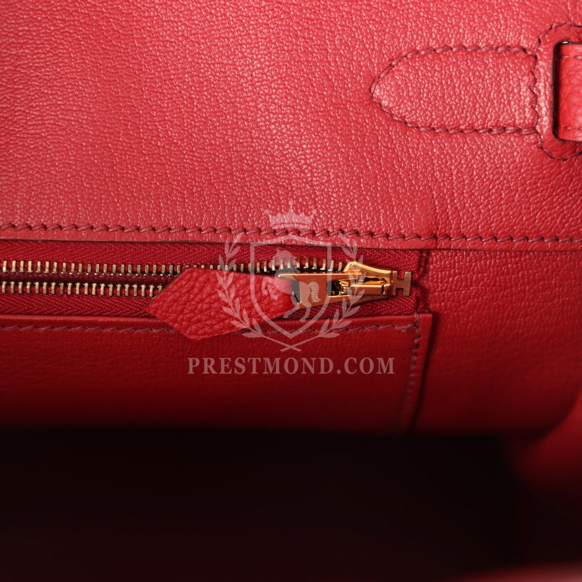 Hermes Birkin 35 Rouge Garance Togo GHW — изображение 9