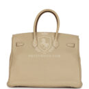 Hermes Birkin 35 Parchemin Togo PHW