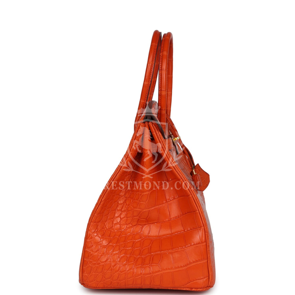 Hermes Birkin 35 Feu Matte Alligator GHW — изображение 3