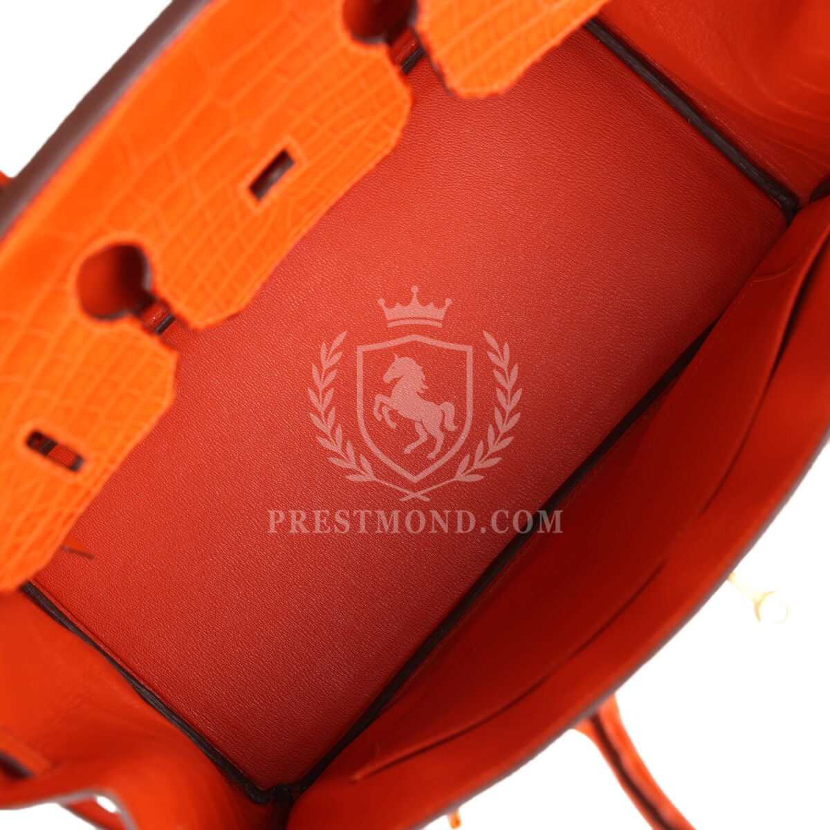 Hermes Birkin 35 Feu Matte Alligator GHW — изображение 8
