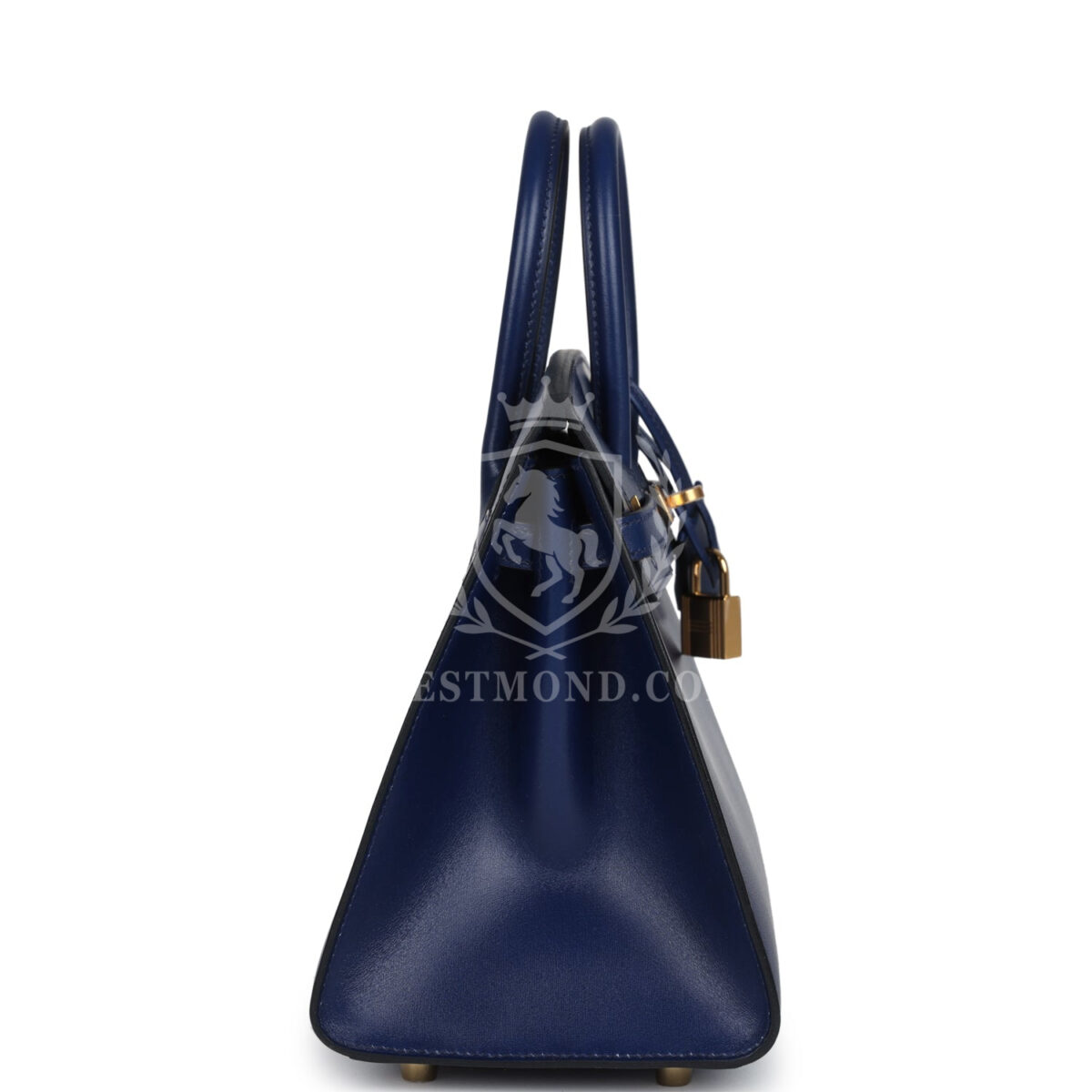 Hermes Birkin Sellier 25 Bleu Saphir Box GHW — изображение 3