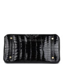 Hermes Birkin 30 Black Shiny Crocodile Niloticus GHW
