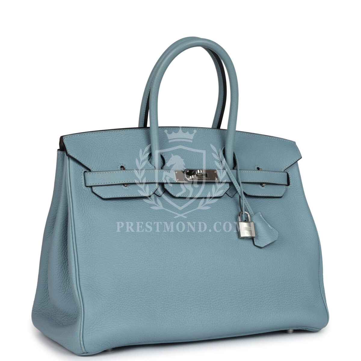 Hermes Birkin 35 Ciel Togo PHW — изображение 2