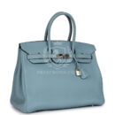 Hermes Birkin 35 Ciel Togo PHW