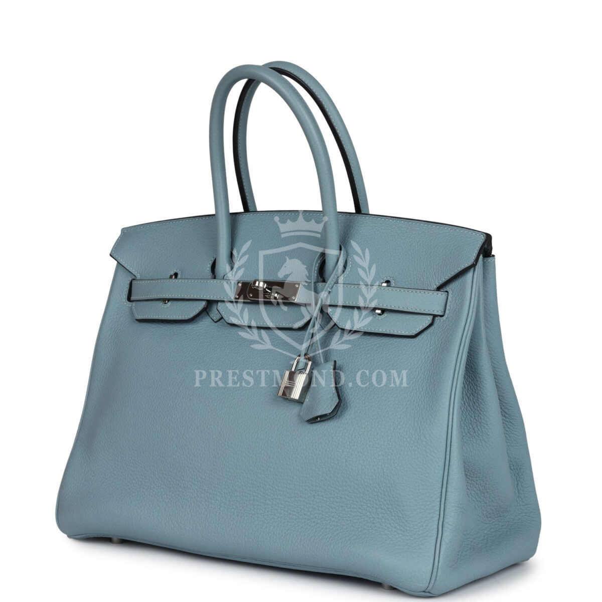 Hermes Birkin 35 Ciel Togo PHW — изображение 5