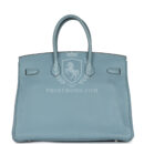 Hermes Birkin 35 Ciel Togo PHW