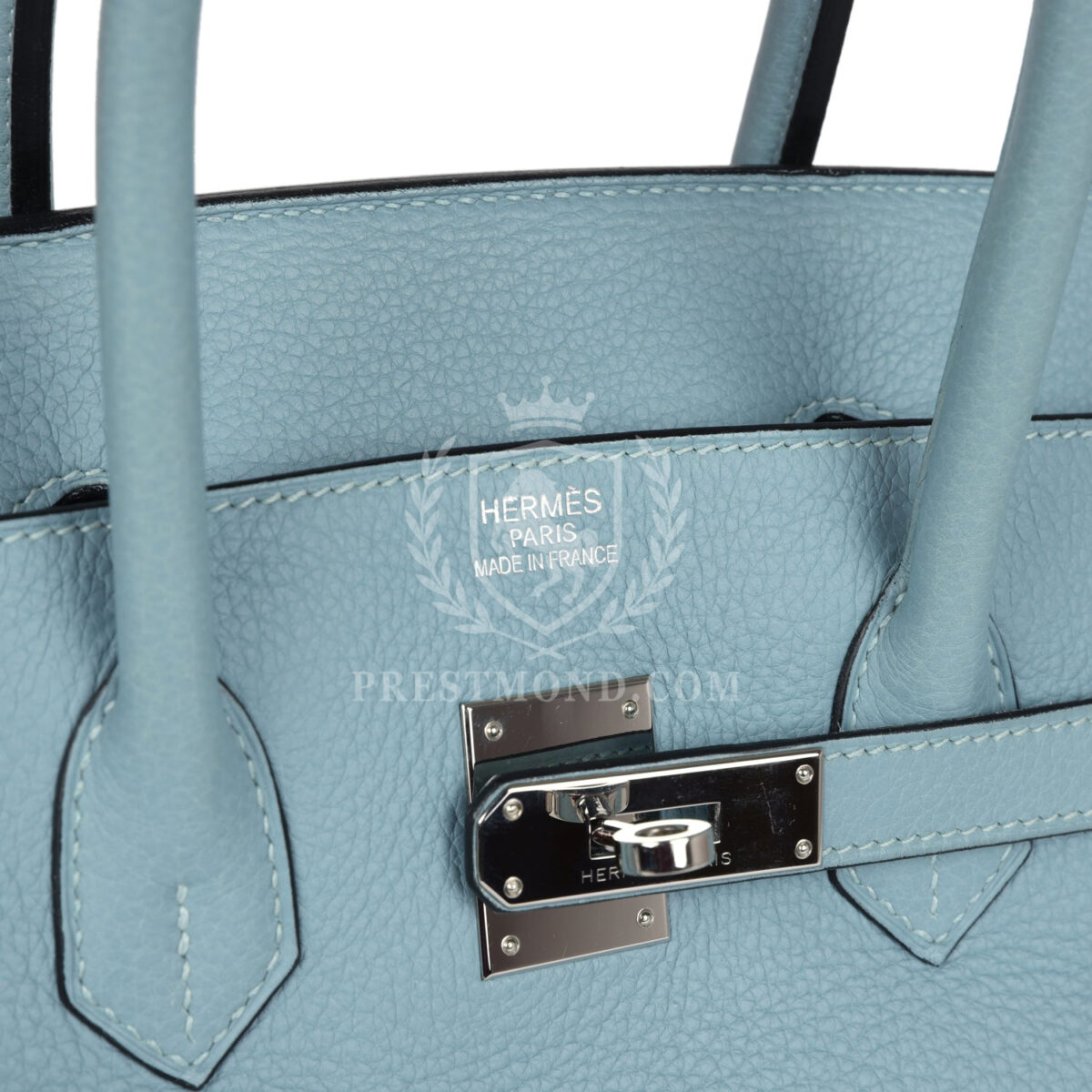Hermes Birkin 35 Ciel Togo PHW — изображение 7