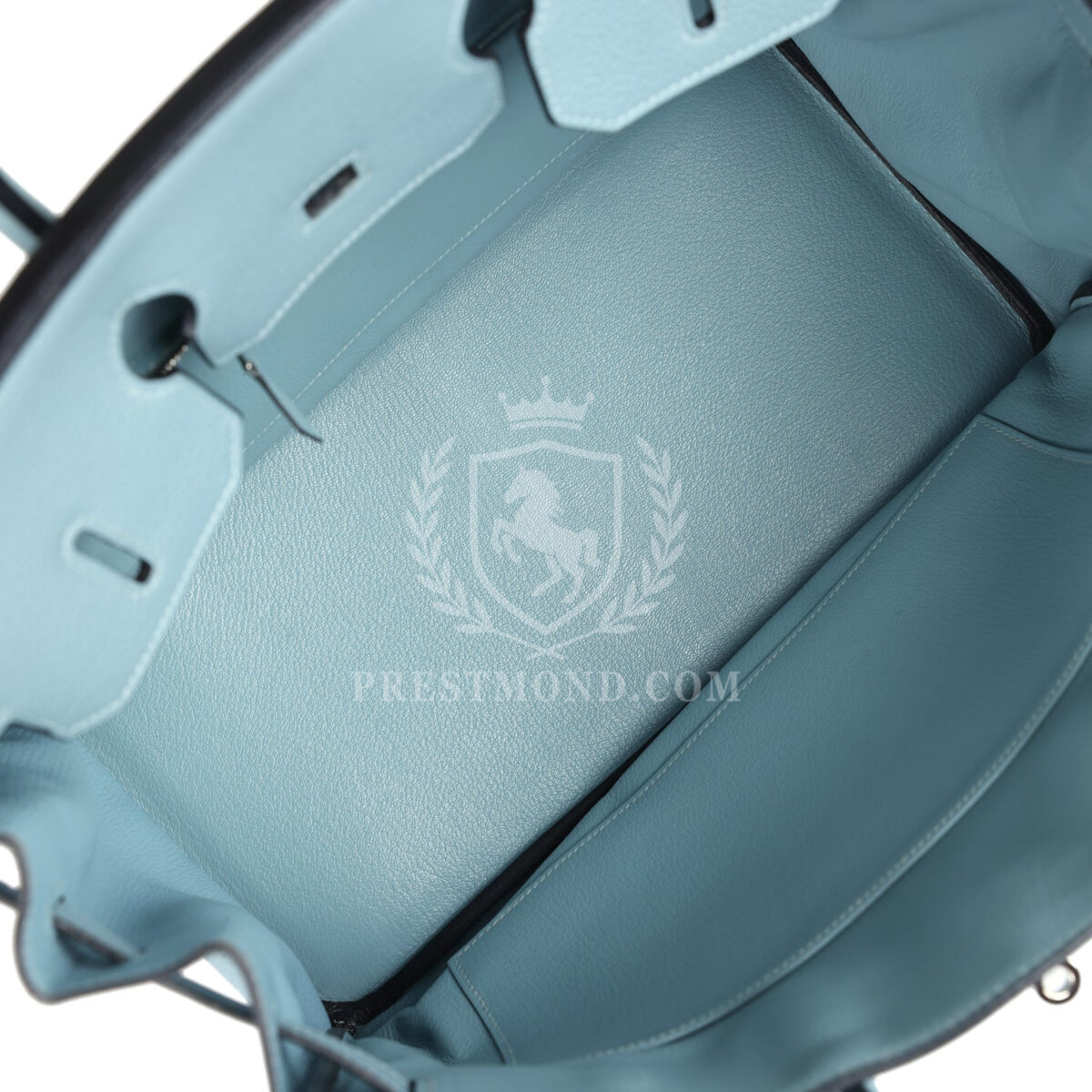 Hermes Birkin 35 Ciel Togo PHW — изображение 8