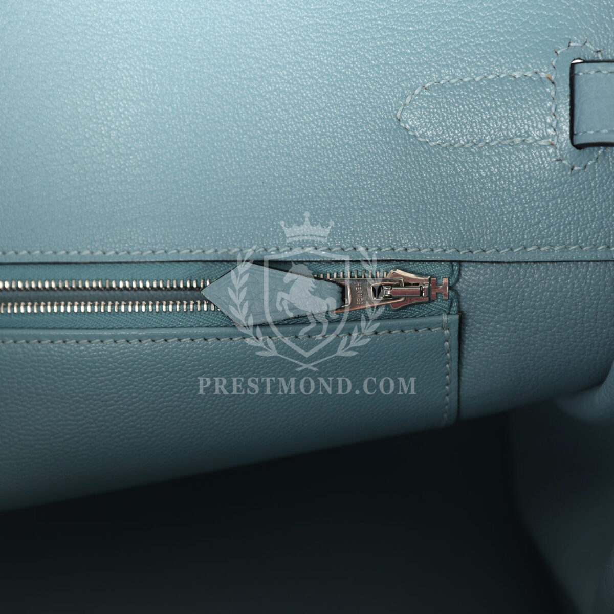 Hermes Birkin 35 Ciel Togo PHW — изображение 9