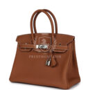 Hermes Birkin 30 Gold Togo PHW