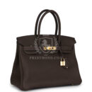 Hermes Birkin 30 Ecorce Togo GHW