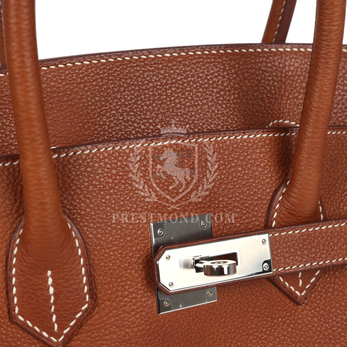 Hermes Birkin 35 Fauve Barenia Faubourg PHW — изображение 7