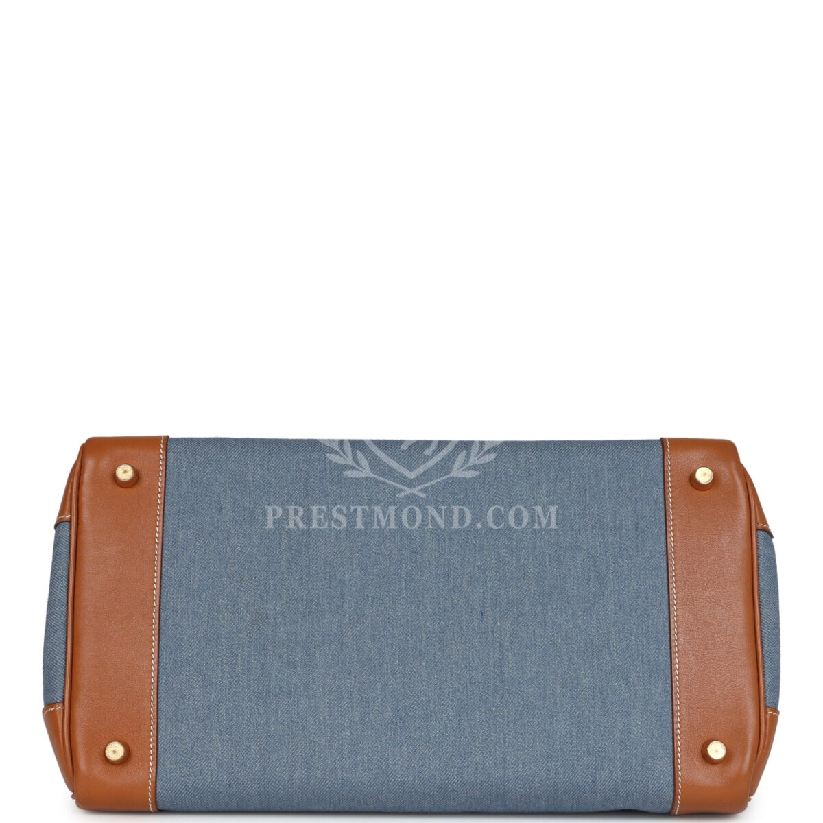 Vintage Hermes Birkin 35 Blue Denim and GHW Gulliver GHW — изображение 6