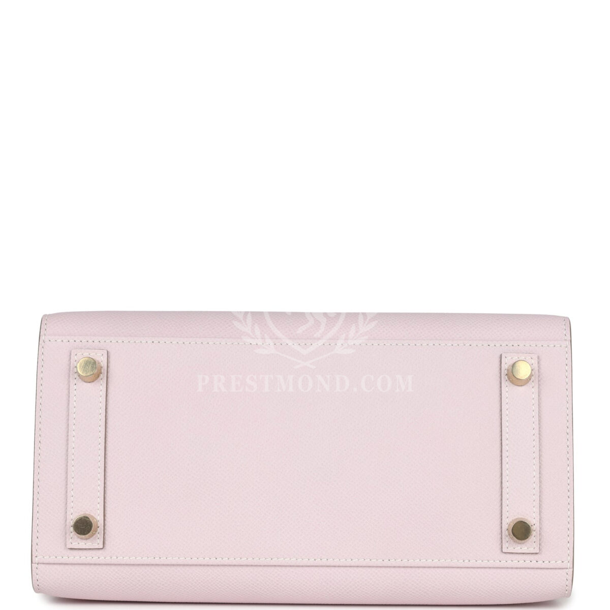 Hermes Special Order (HSS) Birkin Sellier 25 Mauve Pale and Craie Epsom Brushed GHW — изображение 6