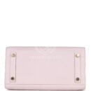 Hermes Special Order (HSS) Birkin Sellier 25 Mauve Pale and Craie Epsom Brushed GHW