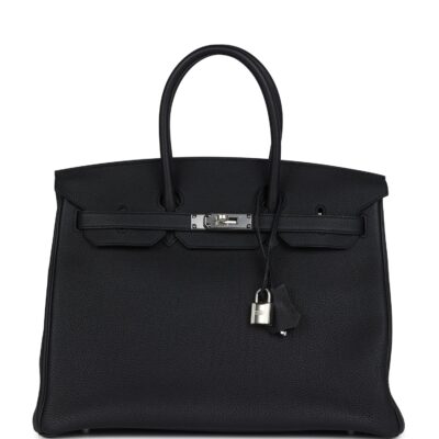 Hermes Birkin 35 Black Togo PHW