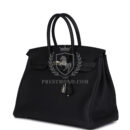 Hermes Birkin 35 Black Togo PHW