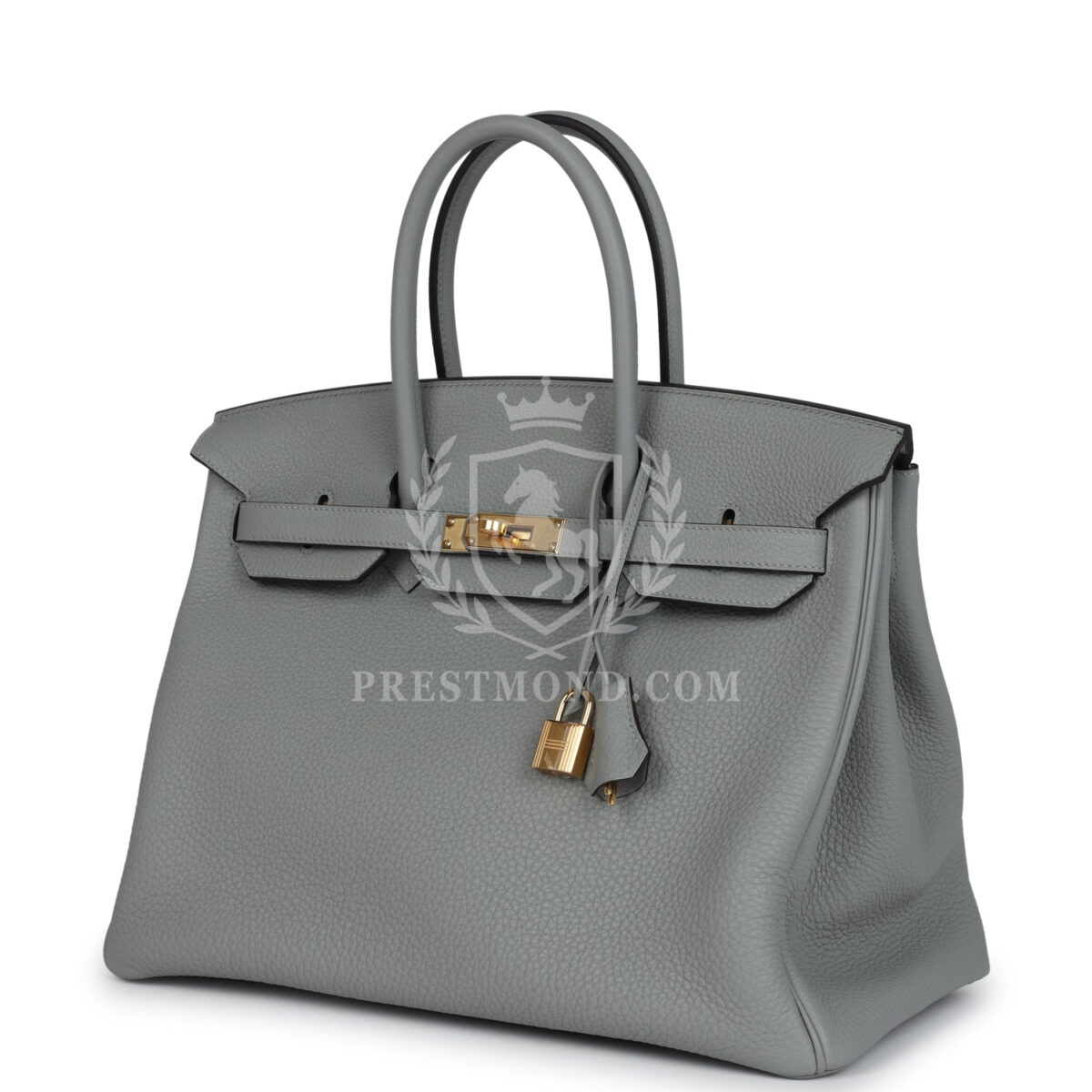 Hermes Birkin 35 Gris Mouette Togo GHW — изображение 3