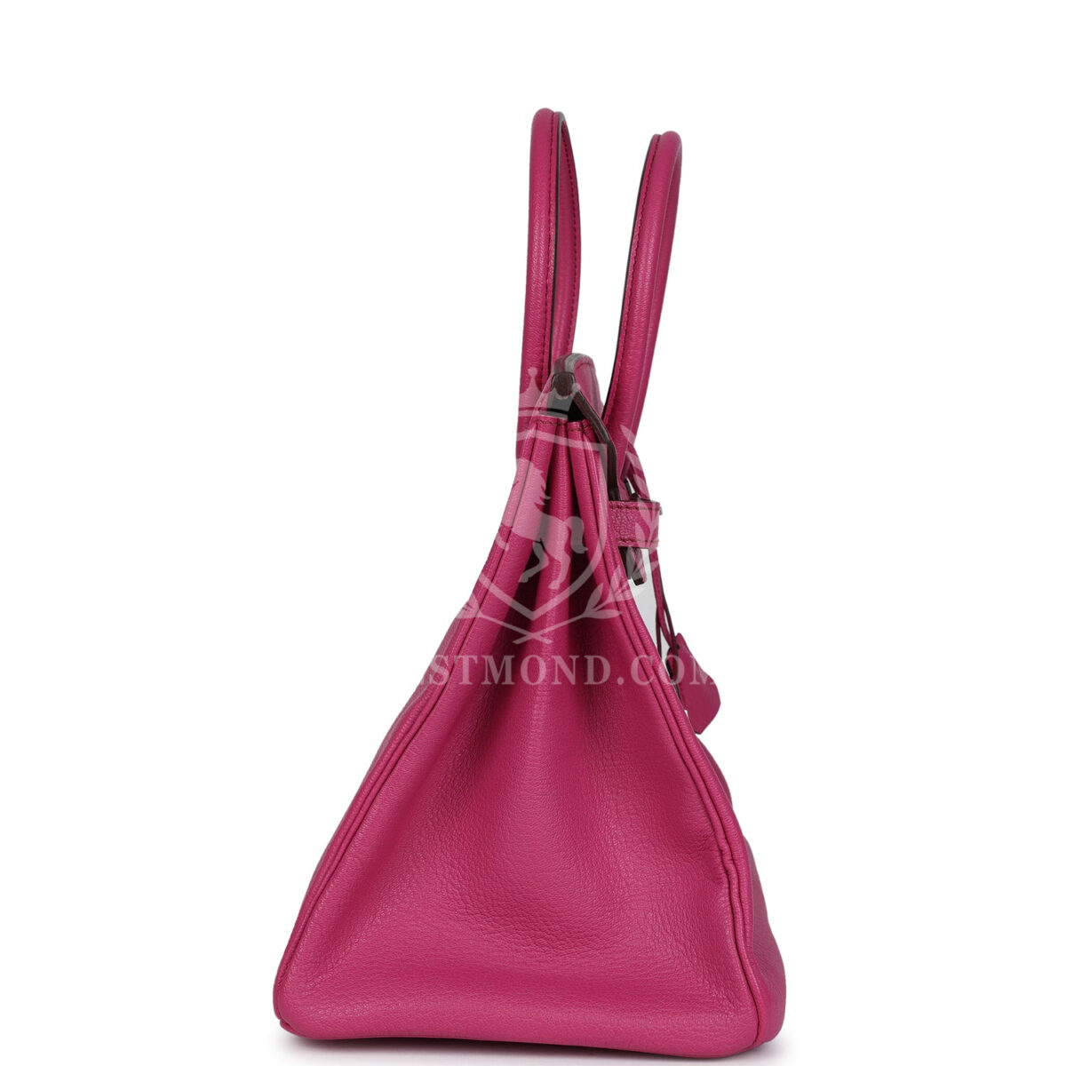 Hermes Birkin 35 Rose Shocking Chevre Mysore PHW — изображение 3