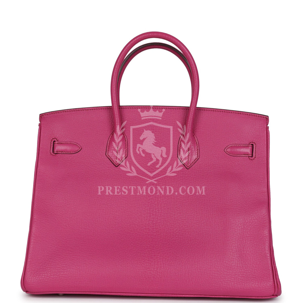 Hermes Birkin 35 Rose Shocking Chevre Mysore PHW — изображение 4