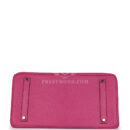 Hermes Birkin 35 Rose Shocking Chevre Mysore PHW