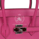 Hermes Birkin 35 Rose Shocking Chevre Mysore PHW