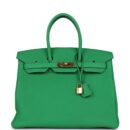 Hermes Birkin 35 Bambou Togo GHW