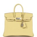 Hermes Birkin 25 Jaune Poussin Togo PHW