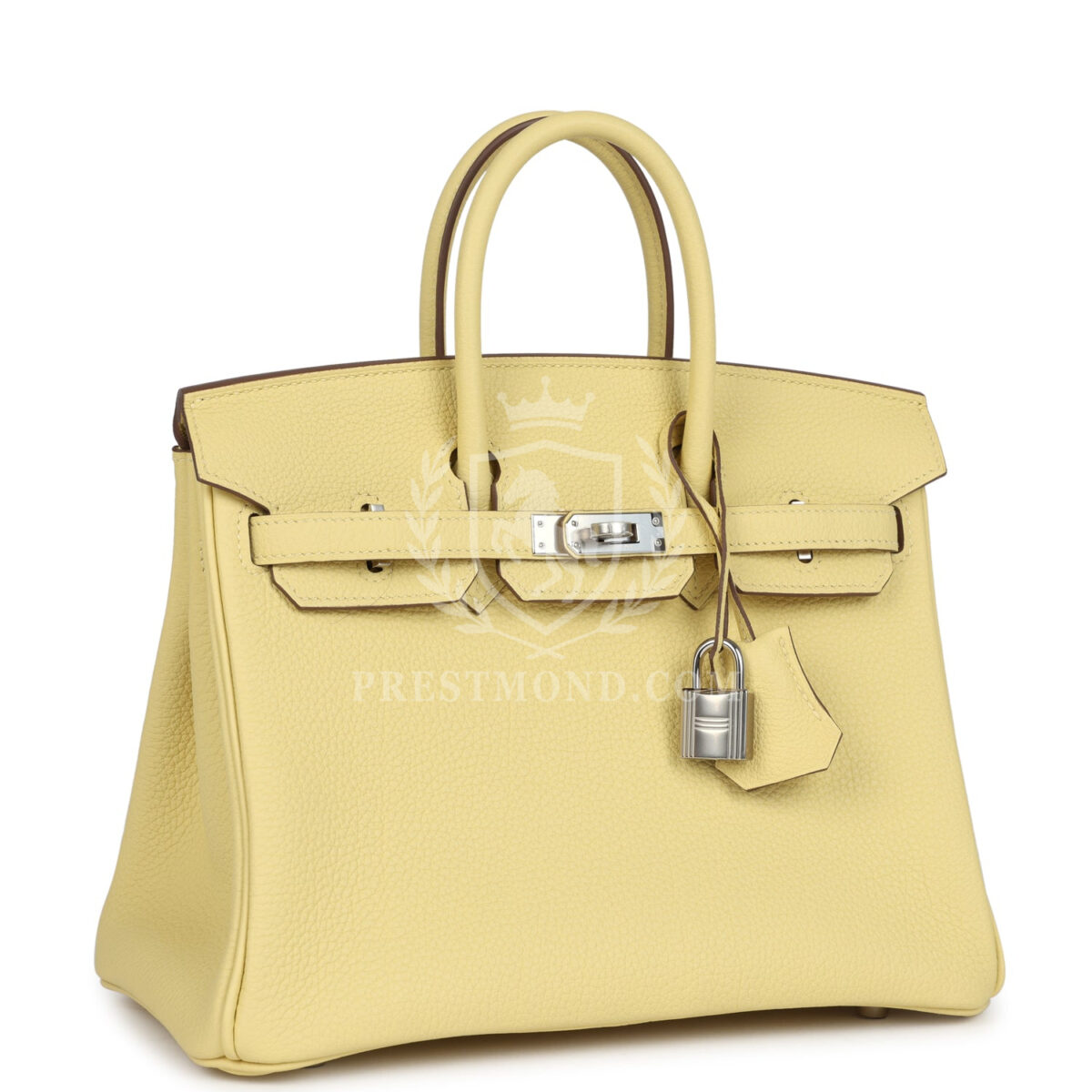 Hermes Birkin 25 Jaune Poussin Togo PHW — изображение 2