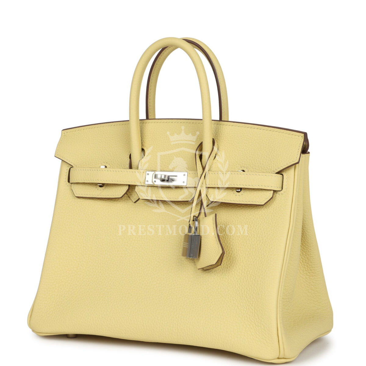 Hermes Birkin 25 Jaune Poussin Togo PHW — изображение 5