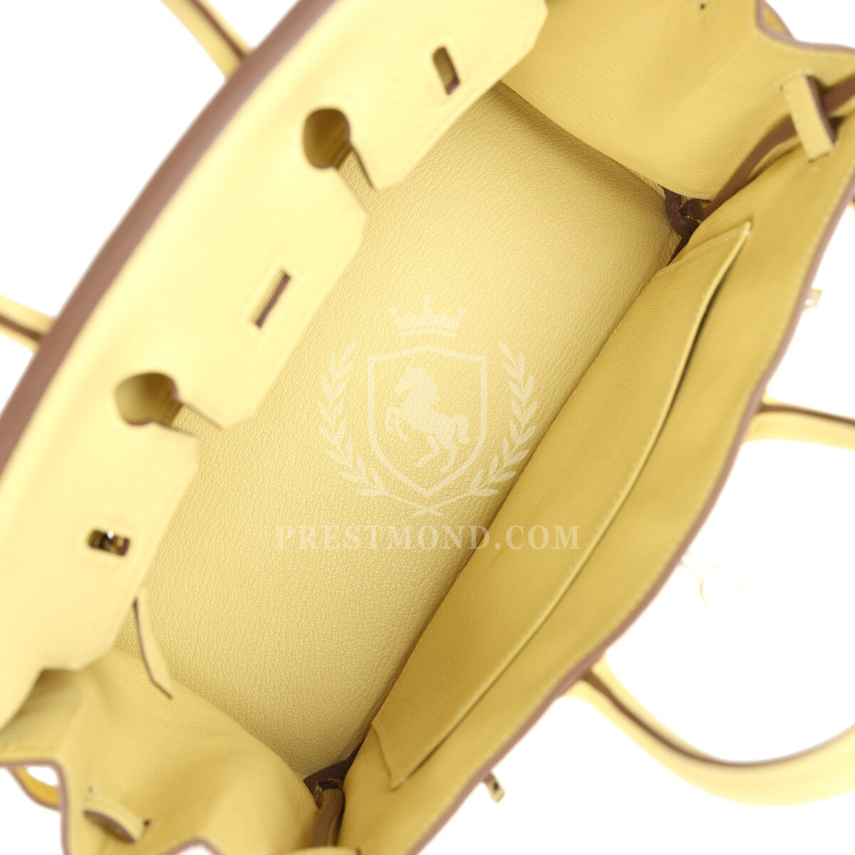 Hermes Birkin 25 Jaune Poussin Togo PHW — изображение 8