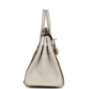 Hermes Special Order (HSS) Birkin 25 Etoupe and Craie Togo GHW