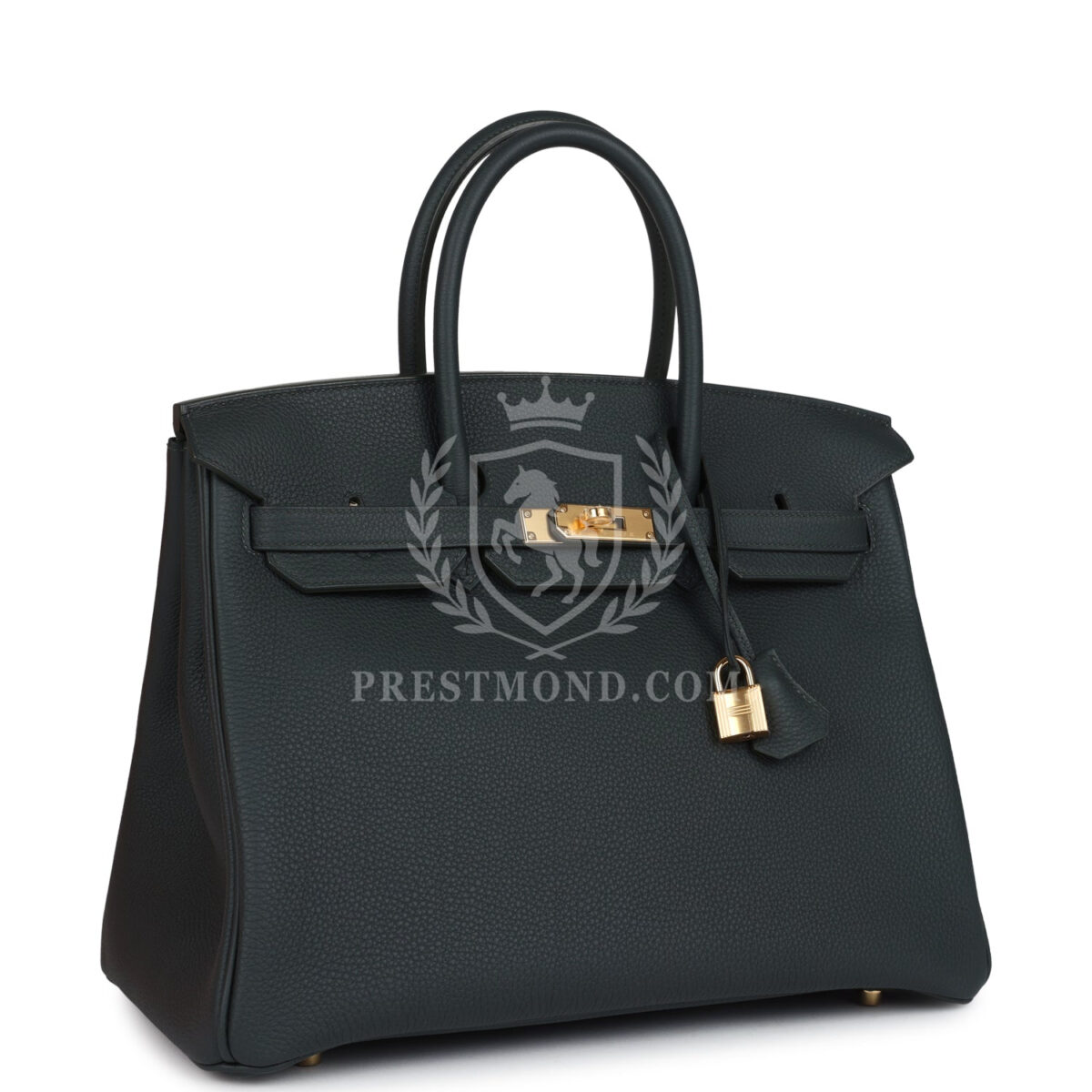 Hermes Birkin 35 Vert Fonce Togo GHW — изображение 2