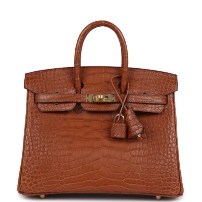 Hermes Birkin 25 GHW Matte Alligator GHW