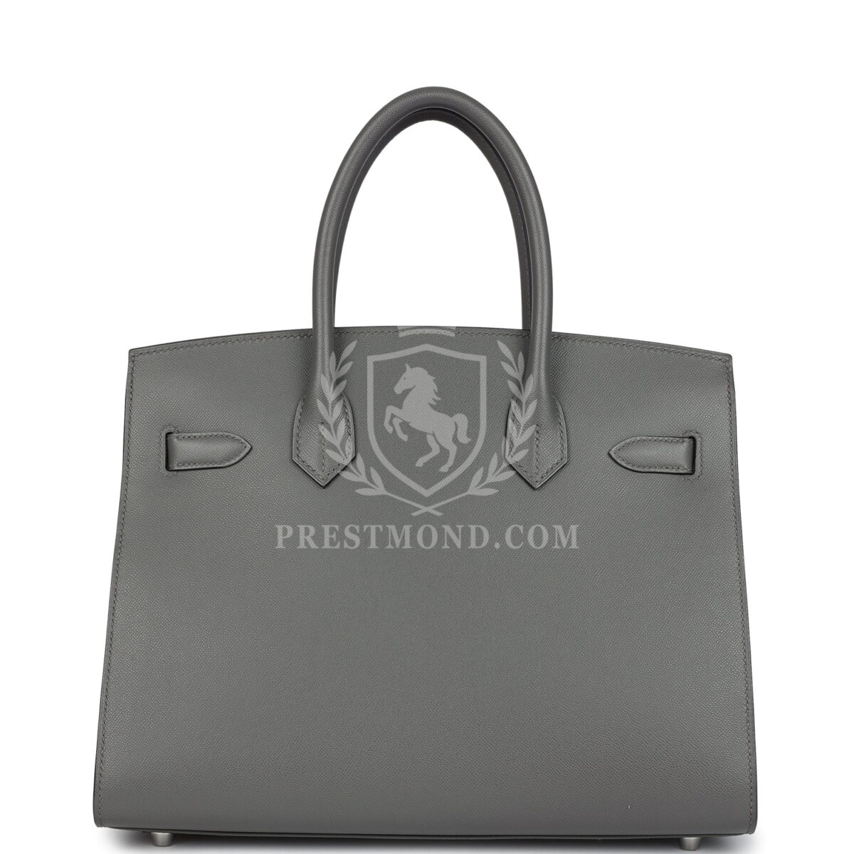 Hermes Birkin Sellier 30 Gris Meyer Madame PHW — изображение 4