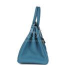 Hermes Birkin 35 Blue Jean Togo GHW