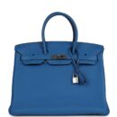 Hermes Birkin 35 Mykonos Togo PHW