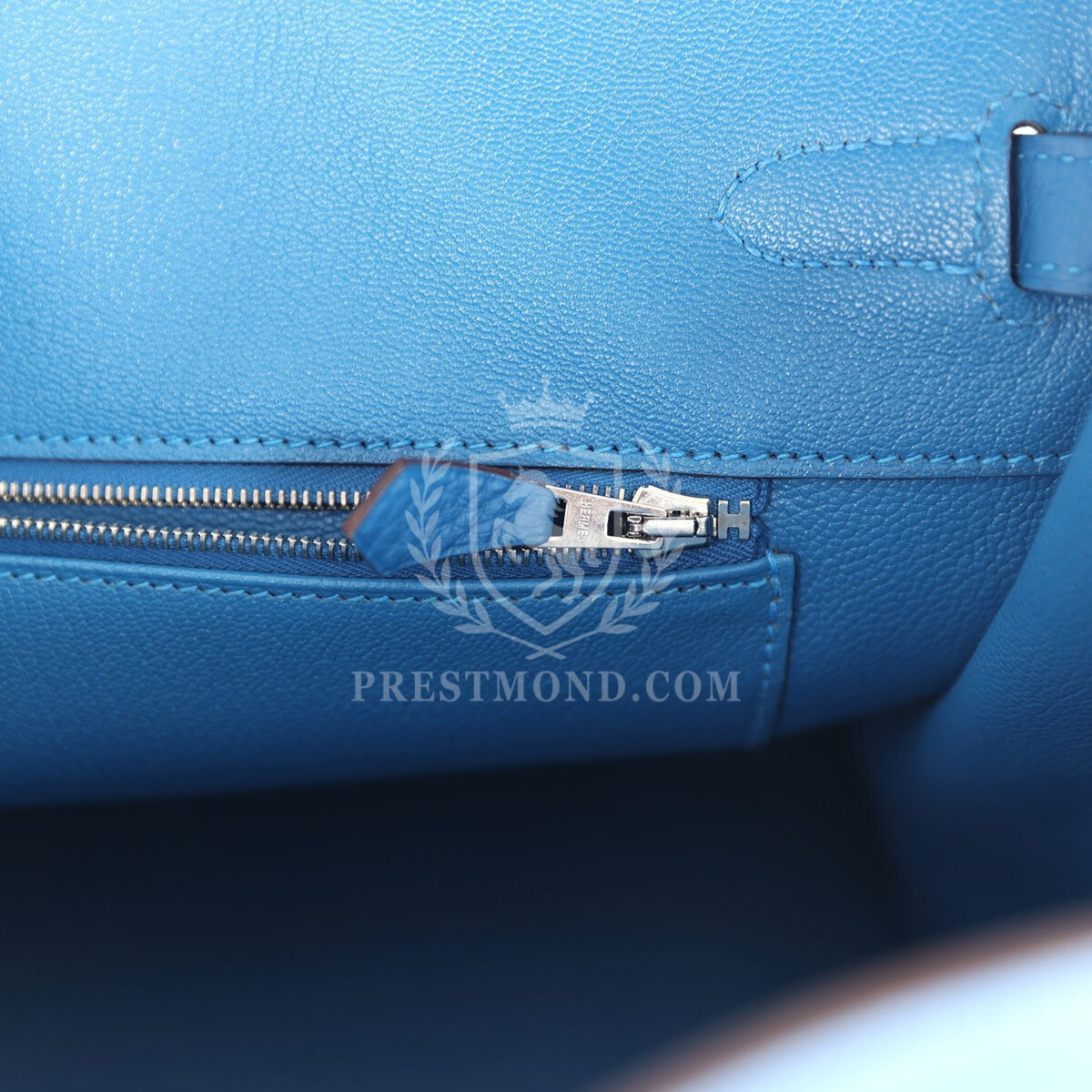 Hermes Birkin 35 Mykonos Togo PHW — изображение 9