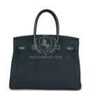 Hermes Birkin 30 Vert Cypress Togo and Matte Alligator Touch GHW