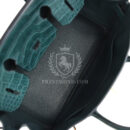 Hermes Birkin 30 Vert Cypress Togo and Matte Alligator Touch GHW