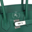 Hermes Shoulder Birkin Light 29 Vert Moyen Evercolor PHW