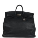 Hermes HAC Birkin 50 Black Togo PHW