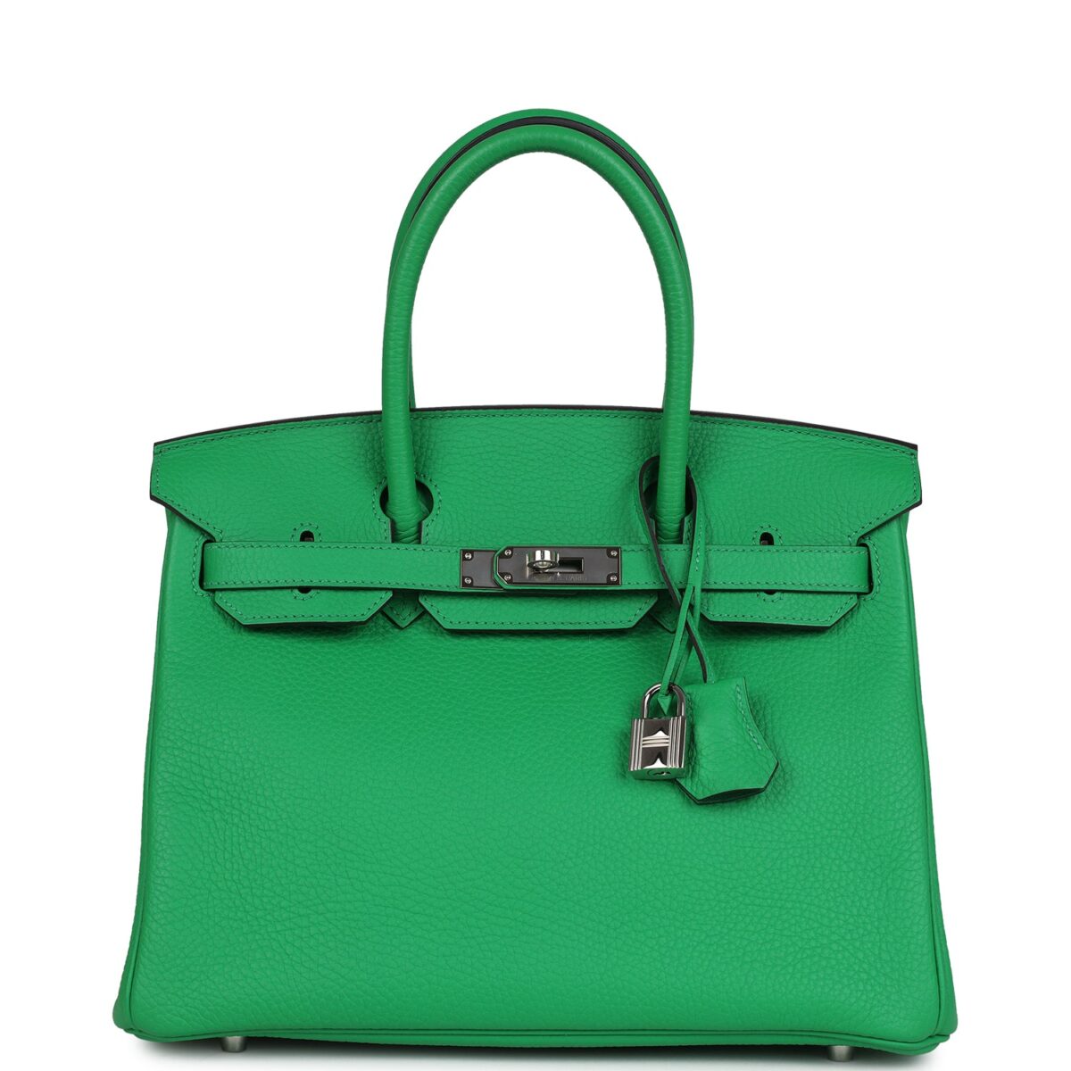 Hermes Birkin 30 Bambou Clemence PHW