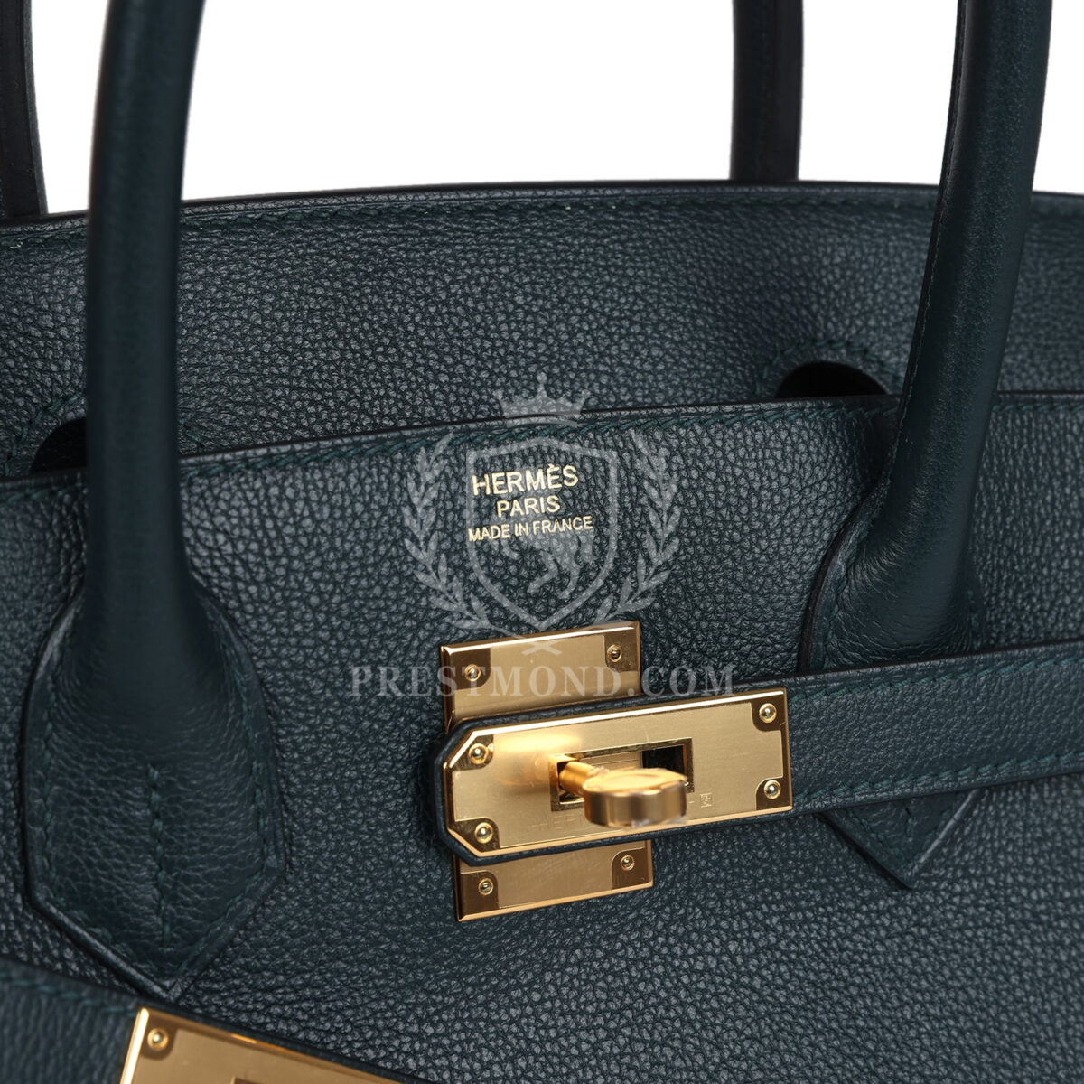 Hermes Birkin 30 Vert Cypress Taurillon Novillo GHW — изображение 7