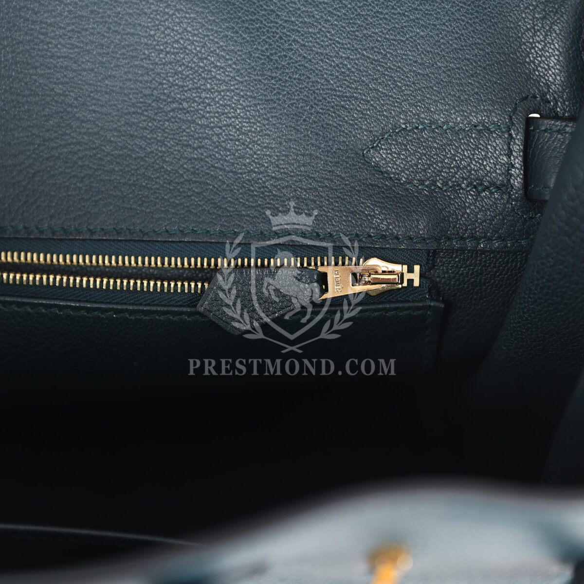 Hermes Birkin 30 Vert Cypress Taurillon Novillo GHW — изображение 9