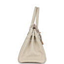 Hermes Birkin 30 Craie Togo Rose GHW