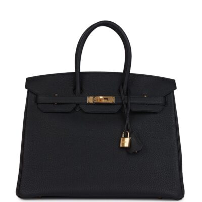 Hermes Birkin 35 Black Togo GHW