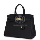 Hermes Birkin 35 Black Togo GHW