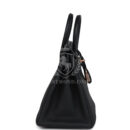 Hermes Birkin 25 Black Togo Rose GHW